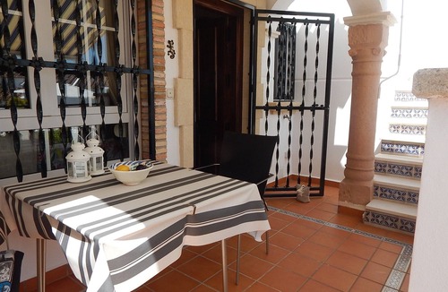 Villamartin House | Prime location for Villamatin Plaza, front terrace overlooks communal pool