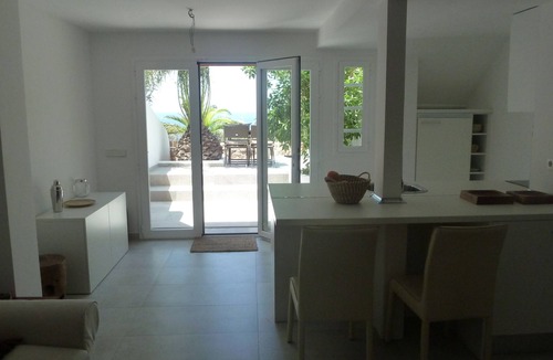 Sant Josep de sa Talaia Ski Chalet | Renovated modern seafront house with sublime sea views and direct sea access