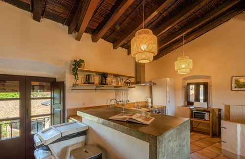 Sant Esteve de Guialbes House | Restored farmhouse with large garden, pool and large covered terrace