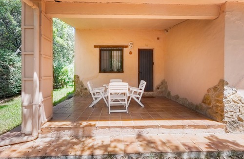 Alajar House | Rural House El Chopo with Mountain Views, Terrace, Shared Pool, and Parking