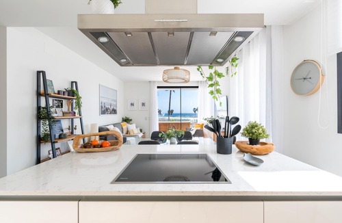 El Faro Apartment | Santa Barbara Heights III CLC - Luxury, private pool on terrace, sea view