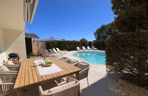 Calas de Mallorca House | Spacious Modern Villa for 12 with Private Pool & Sea Views in Calas de Mallorca