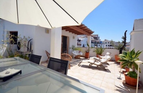 Frigiliana Apartment | Superb charm penthouse centrally located in Frigiliana - wifi air conditioning H/C