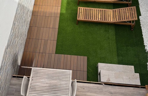 San Fernando Apartment | Vacation Apartment 'Odi La Home Family' with Private Garden, Wi-Fi and Air Conditioning
