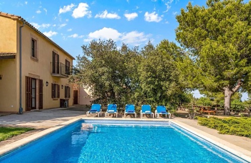 Manacor House | Vacation Home "Finca Vista Alegre" with Sea View, Pool, Wi-Fi, A/C, Terrace & Garden