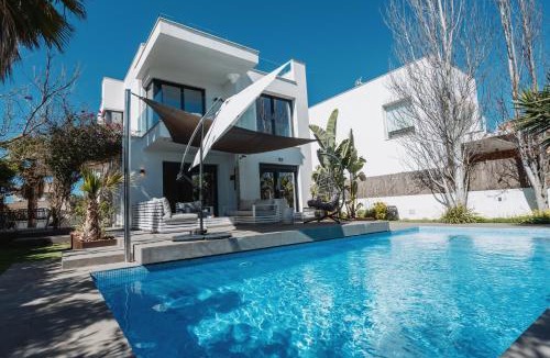 Sa Rapita Villa | Villa 11 Oasis del Mare, 5min Strand, Wifi, Klima, Fußbodenheizung