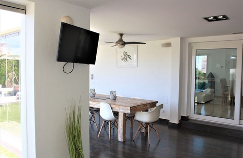 Torrequebrada Villa | Villa Benalmadena with sauna and heated pool.