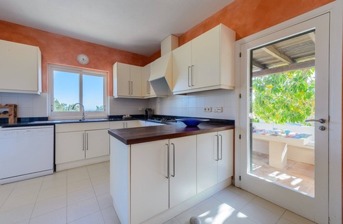 Sant Josep de sa Talaia Villa | Villa 'Can Roca' with Sea Views, Wi-Fi and Air Conditioning