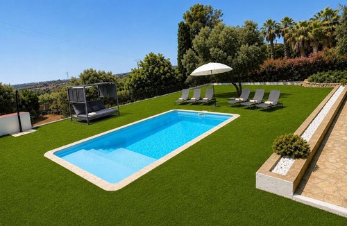 Alcala de Xivert Villa | Villa con piscina y jardín privado - Villa Olivo - Dos plantas independientes