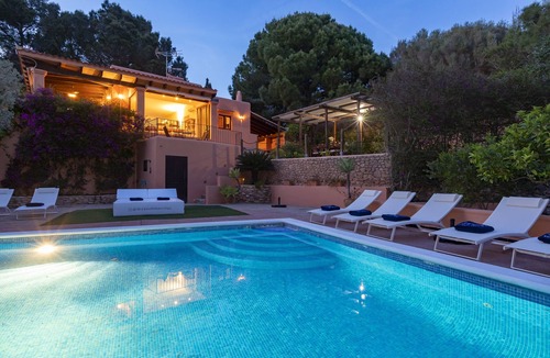 Sant Antoni de Portmany Villa | Villa in San Rafael Ibiza Sleeps 12