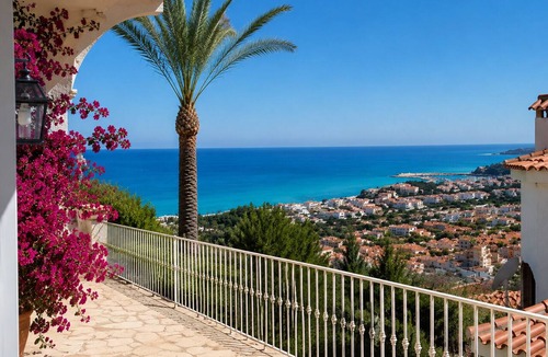 Alcossebre Ski Chalet | Villa Santorini Sea Views, Alcossebre