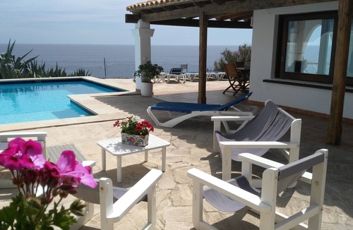 Cala Serena Villa | Villa Sol Naixent Overlooking The Sea With Private Pool And Free Wi-Fi