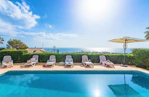 Sant Lluis Villa | VILLA TURQUESA - Confort y vistas al mar