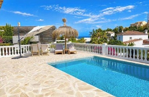 Benissa Coast Ski Chalet | Villa with private pool and sea views in La Fustera