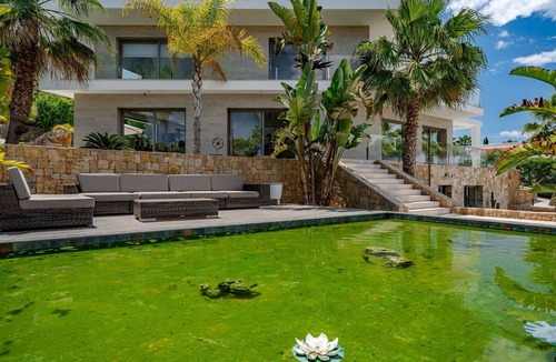 Cansalades Villa | Wonderful private villa for 6 guests with hot tub, A/C, WIFI, private pool, TV and patio
