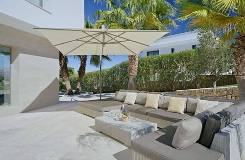 Cansalades Villa | Wonderful private villa for 8 people with private pool, hot tub, A/C, WIFI, TV and patio