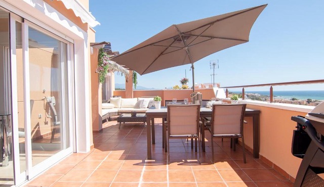2242-amazing penthouse 2terraces sea view