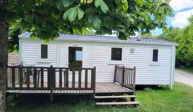 24 m² mobile home - 2 bedrooms - 4 people 4 people in CHEMERY