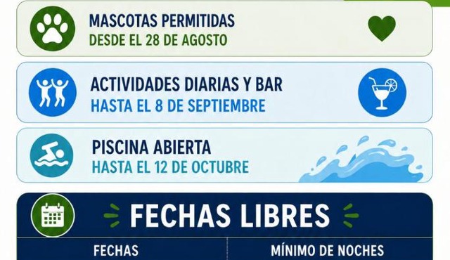 Aldea Vetonia Resort Familiar- PISCINAS-4 Zonas infantiles y deportivas 4 ACTIVIDADES AL DIA HASTA EL 8 DE SEPTIEMBRE CON MONITORES "SE ACEPTAN MASCOTAS DESDE EL 28 DE AGOSTO"