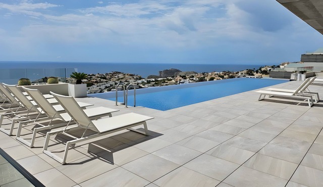 Apartment 'Blue Infinity 7' with Sea View, Wi-Fi and Air Conditioning