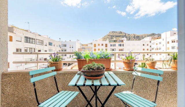 Apartment 'Taiko' in Puerto Pollensa with Private Terrace, Balcony and Wi-Fi