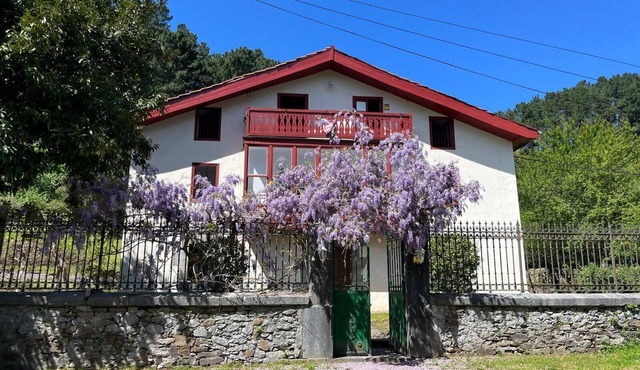 Basque farmhouse with garden and views, 20 min from Bilbao and 8 min from the train.