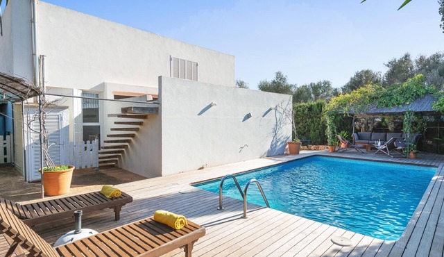 Beautiful Villa Can Pop d'es Trenc for the family, Mallorca