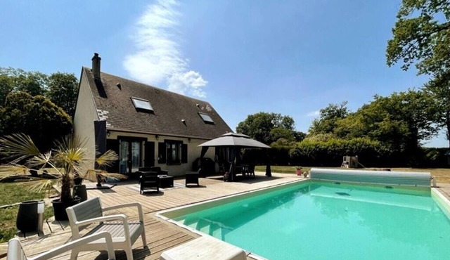 BoiKlo - Heated pool/Billard/Nordic spa 10p in Mesnils-sur-Iton