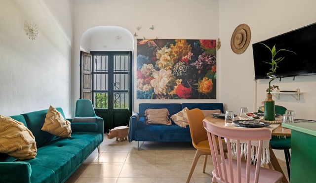 'Casa Bakara Vejer Old Town' with Mountain Views, Wi-Fi and Private Terrace