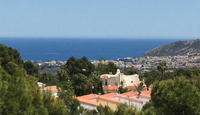 Chalet con vista al mar