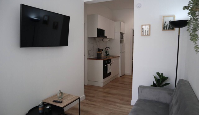 Charming 2-bedroom apartment with WiFi, AC in beautiful Madrid B1