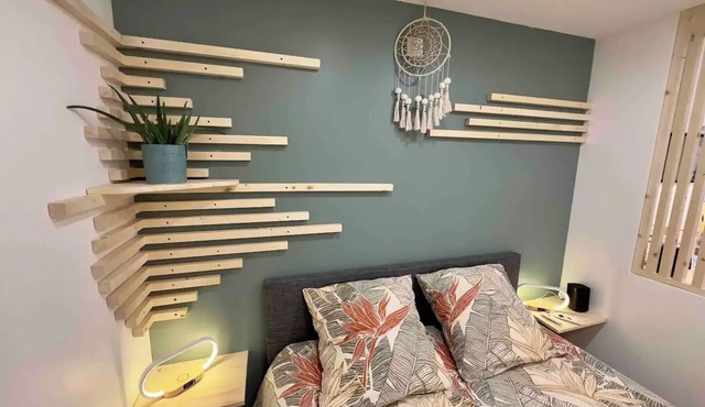 Charming studio in the city center in Allevard