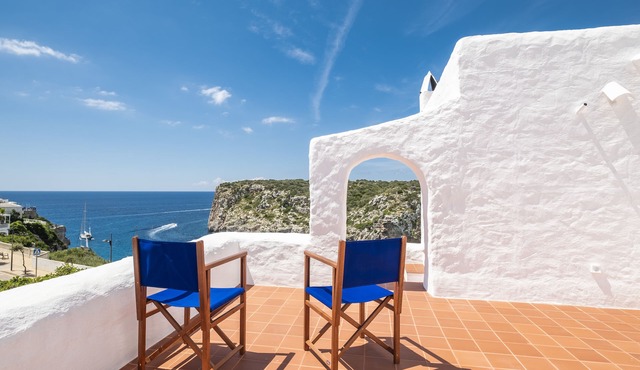 Charming Villa with pool and sea views, Cala en Porter, Menorca