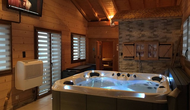 COMFORTABLE CHALET 10 PEOPLE JACUZZI SAUNA BILLARD LAKE VIEW 5MN TOWN CENTER in Gérardmer