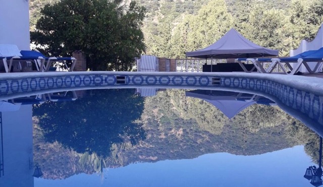 Comfortable village house with swimming pool and walled garden