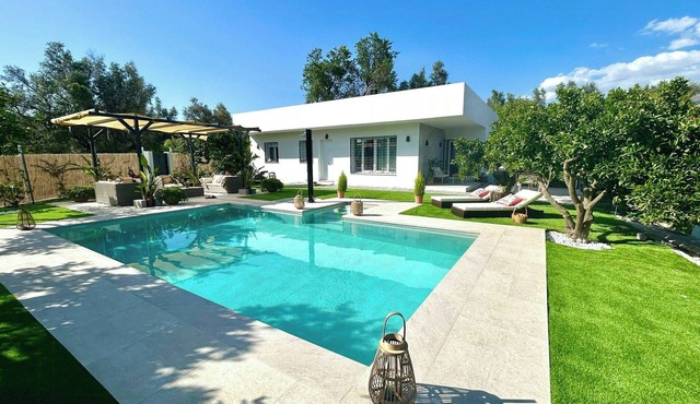Contemporary villa at the foot of Sierra Nevada