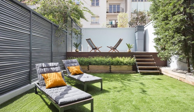 Duplex with Exclusive Garden and Pool for 10