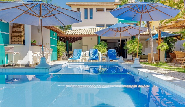 GB19 House 8/4 50m Beach Daily cleaning included in Camaçari