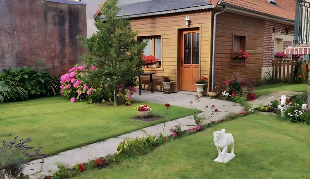 Holiday Home 'Maison À Saint-Blimont' with Terrace in Saint-Blimont