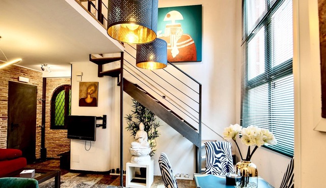 Homerez - Beautiful appartement for 2 ppl. with garden at Madrid