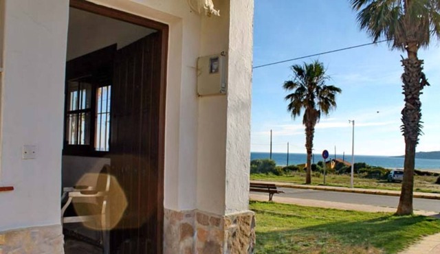 House with sea and mountain environment