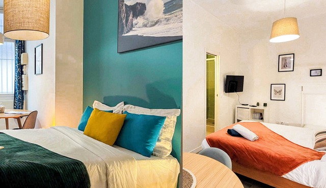 L'Oasidénia Rouen - Cosy & Elegant - Hyper Centre - Railway station 2 min away in Rouen