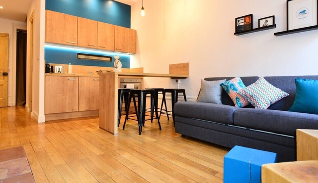 Lyon 7 near the Rhone: Comfortable 1-bedroom flat in Lyon