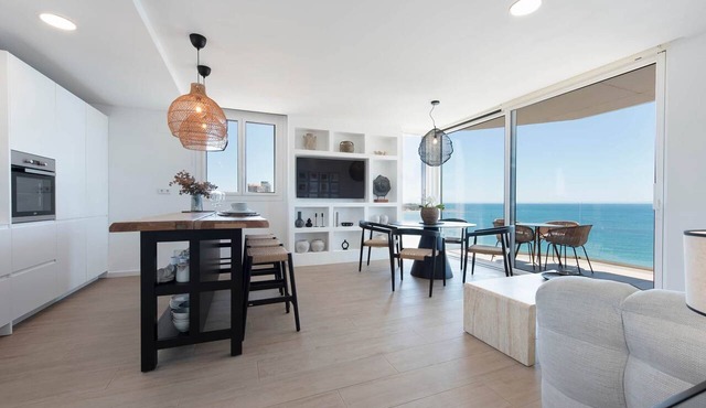 Modern stunning views sea front SEA WATER APARTMENT