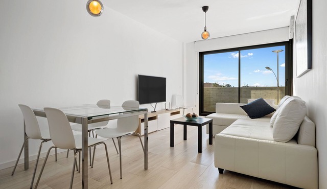 New holiday Apartment "Gregal By Enjoy Rocas Doradas" with Sea View, Pool & Wi-Fi in L'Ametlla de Mar