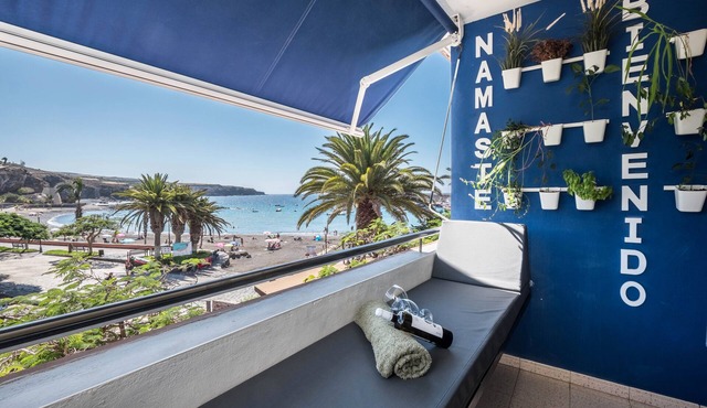 Oceanfront Beach Apartment "SPR Playa San Juan" with Terrace & Wi-Fi