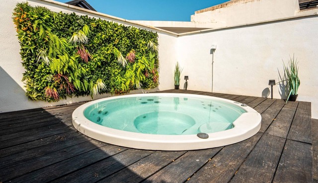 Penthouse with sea view, 6 guests