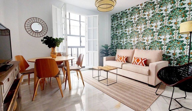 Quiet Central Apartment in Seville, 1 Bedroom, Balcony