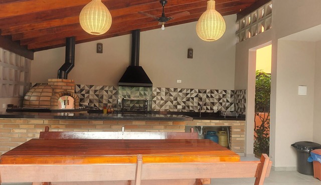 Rent house in condominium on the beach close to the beach Whale (150 m) in São Sebastião