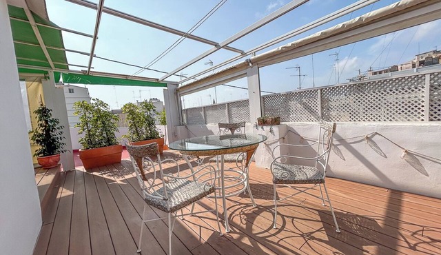 Sorolla penthouse, two terraces in downtown Valencia